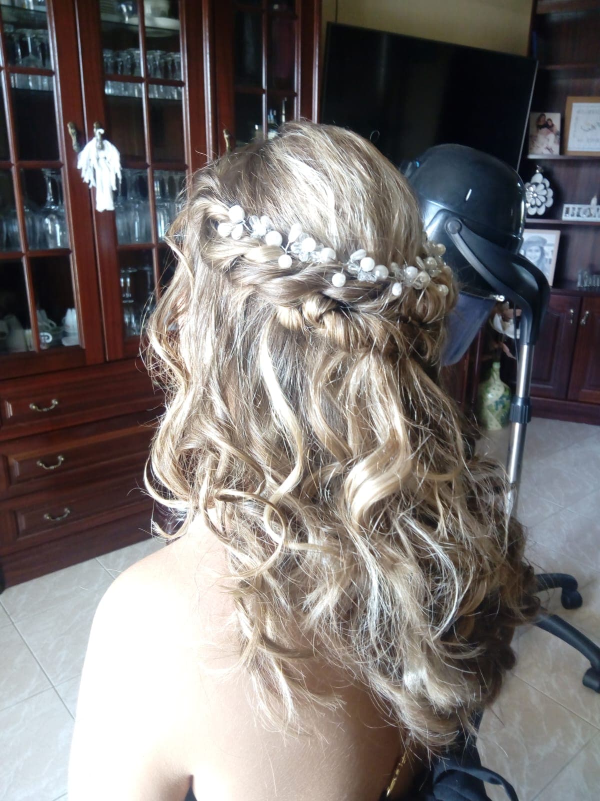 Penteado volumoso
