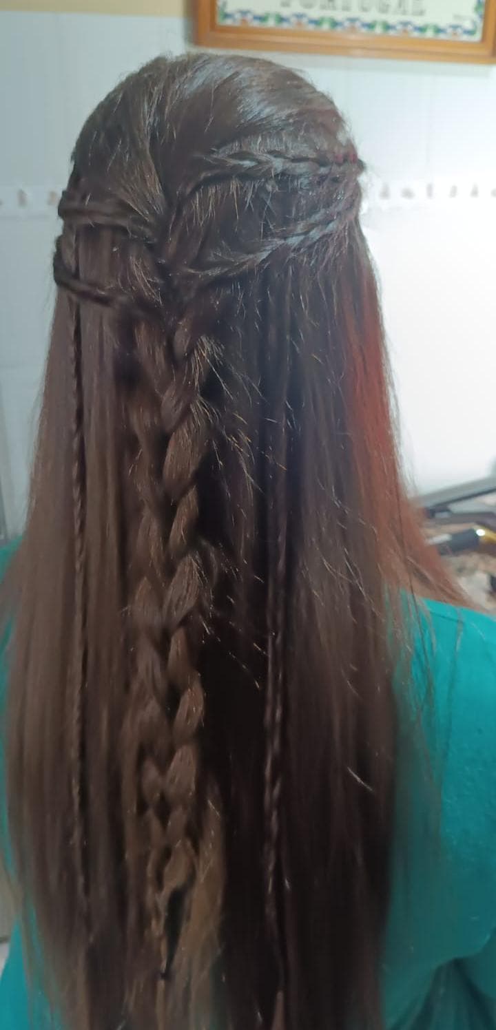 Trança elegante